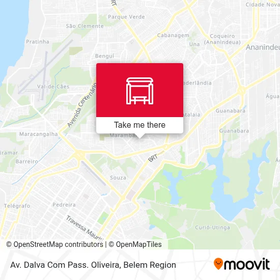 Av. Dalva Com Pass. Oliveira map