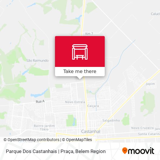 Parque Dos Castanhais | Praça map