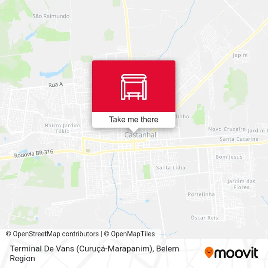 Terminal De Vans (Curuçá-Marapanim) map