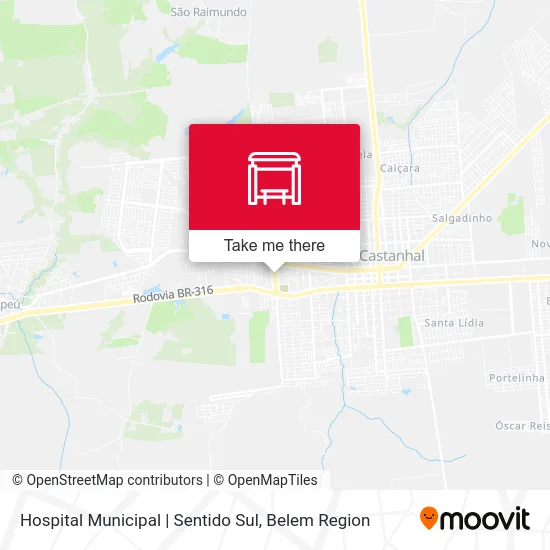 Hospital Municipal | Sentido Sul map