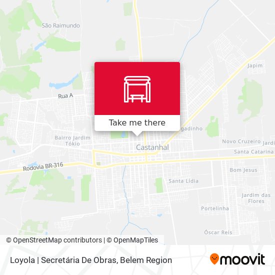 Loyola | Secretária De Obras map