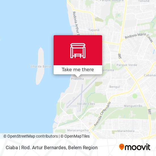 Ciaba | Rod. Artur Bernardes map