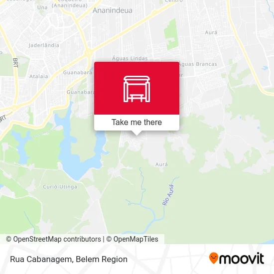 Rua Cabanagem map