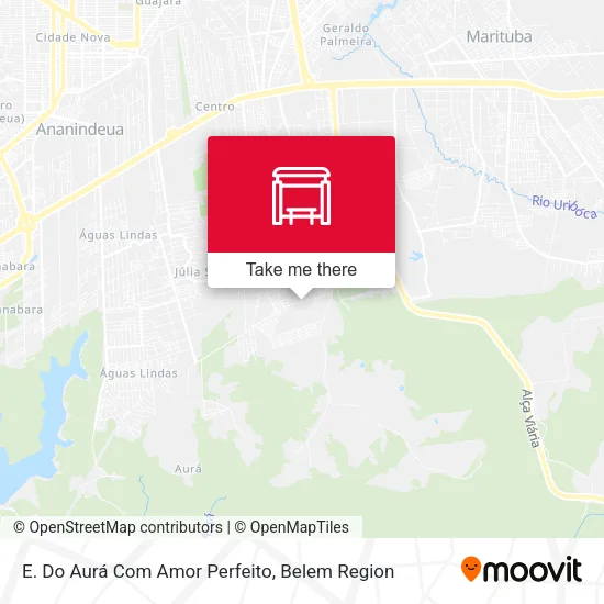 E. Do Aurá Com Amor Perfeito map