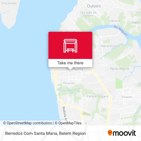 Berredos Com Santa Maria map