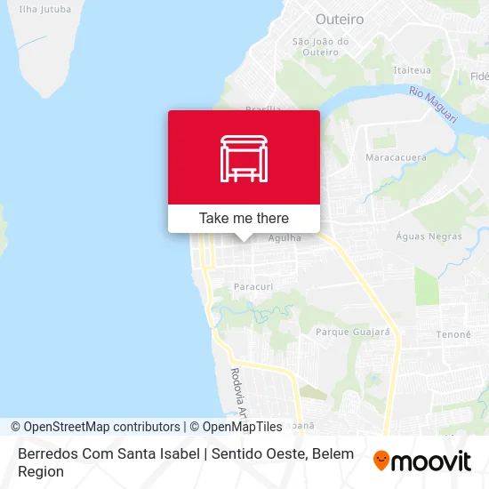 Berredos Com Santa Isabel | Sentido Oeste map