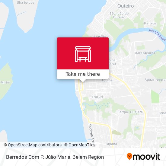 Berredos Com P. Júlio Maria map