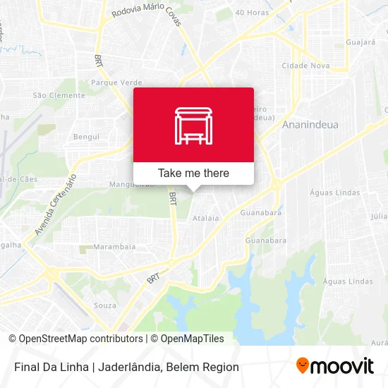 Final Da Linha | Jaderlândia map