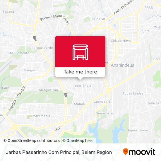 Jarbas Passarinho Com Principal map