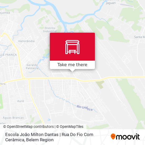 Escola João Milton Dantas | Rua Do Fio Com Cerâmica map