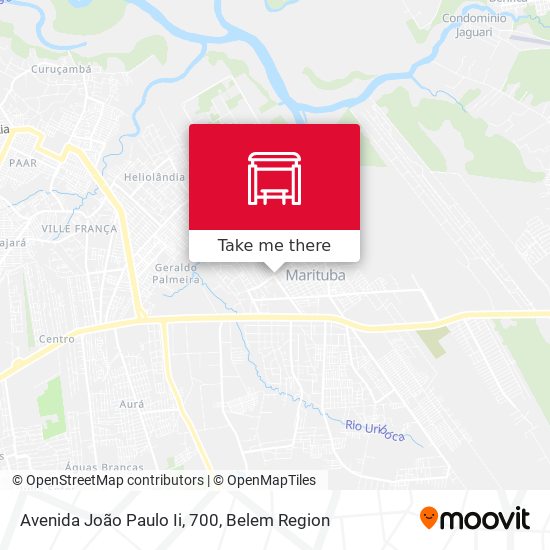 Avenida João Paulo Ii, 700 map