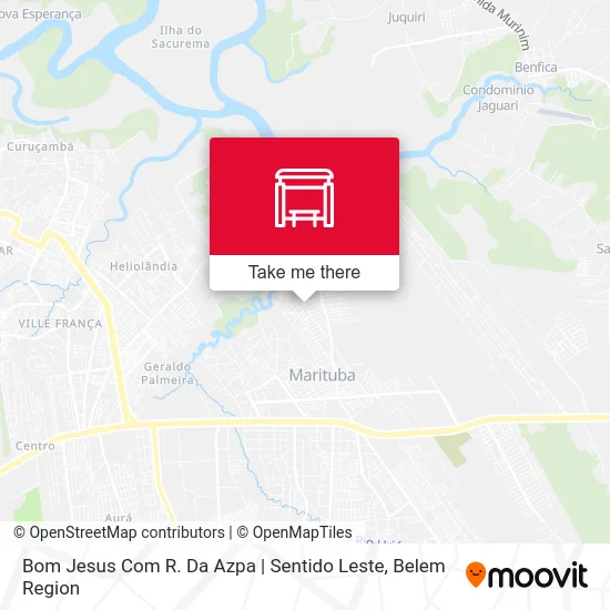 Bom Jesus Com R. Da Azpa | Sentido Leste map