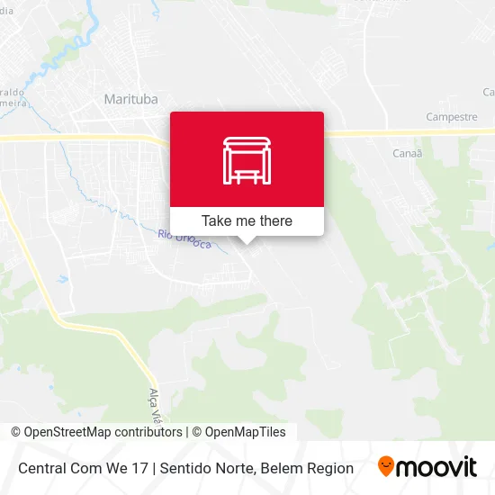 Central Com We 17 | Sentido Norte map