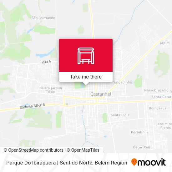 Parque Do Ibirapuera | Sentido Norte map