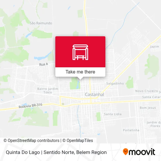 Quinta Do Lago | Sentido Norte map