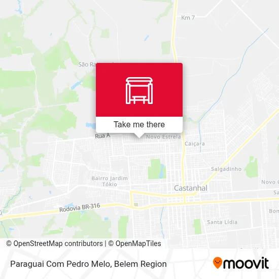 Paraguai Com Pedro Melo map