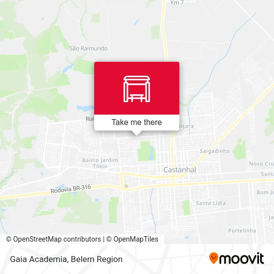 Gaia Academia map