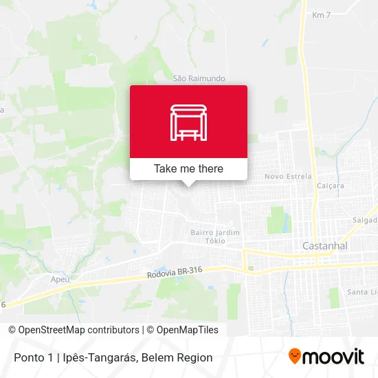 Ponto 1 | Ipês-Tangarás map
