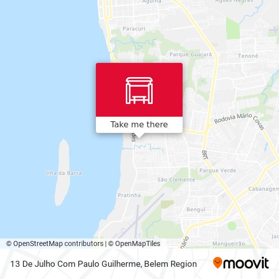 13 De Julho Com Paulo Guilherme map