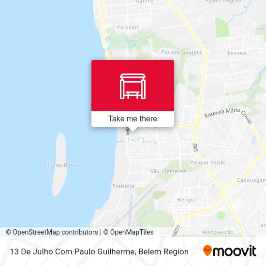 13 De Julho Com Paulo Guilherme map
