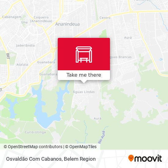 Osvaldão Com Cabanos map