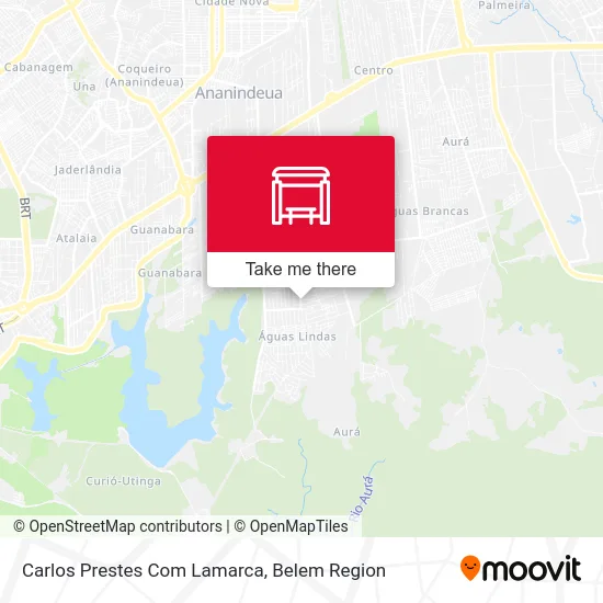 Carlos Prestes Com Lamarca map