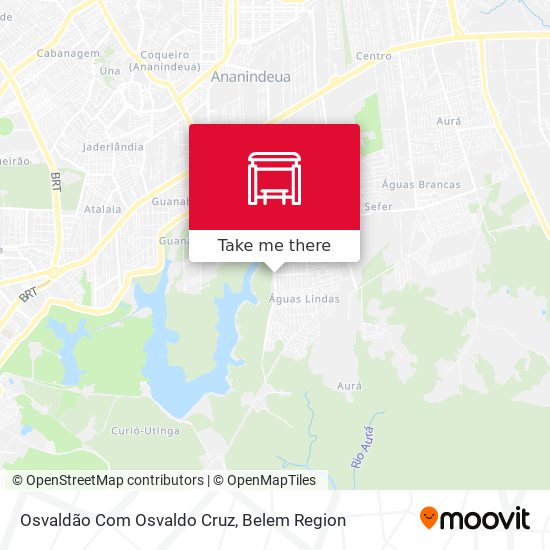 Osvaldão Com Osvaldo Cruz map