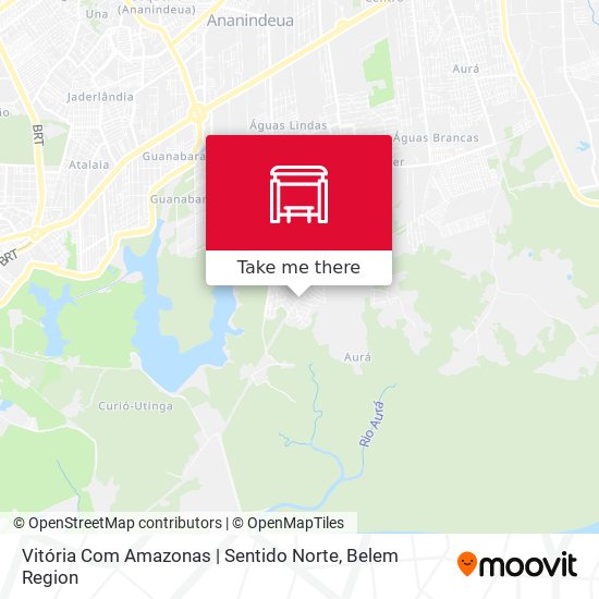 Vitória Com Amazonas | Sentido Norte map