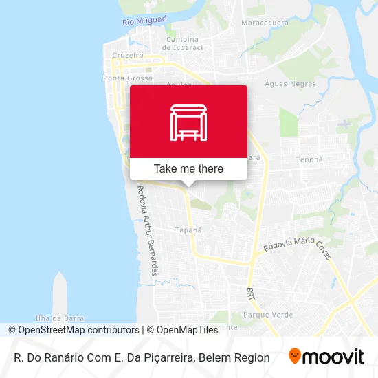 R. Do Ranário Com E. Da Piçarreira map