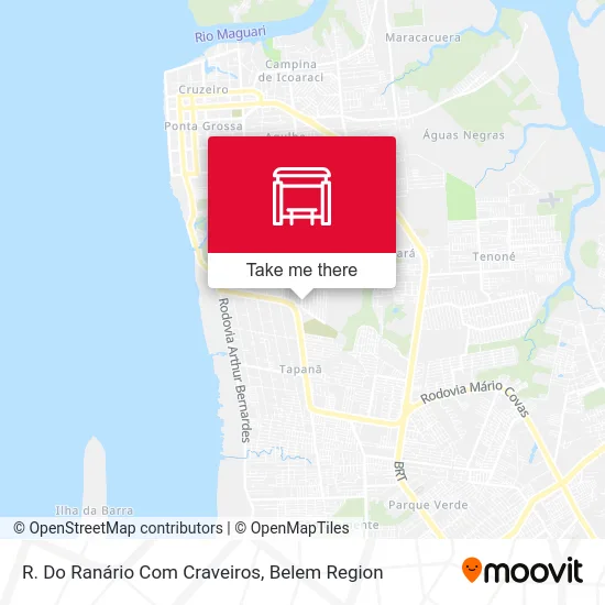 R. Do Ranário Com Craveiros map