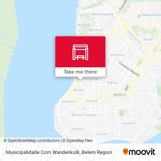 Municipalidade Com Wandenkolk map