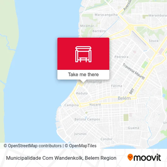 Municipalidade Com Wandenkolk map