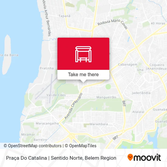 Praça Do Catalina | Sentido Norte map