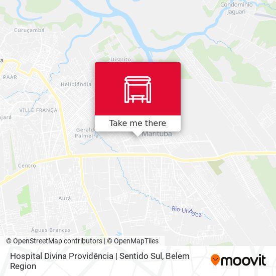 Hospital Divina Providência | Sentido Sul map