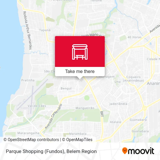 Parque Shopping (Fundos) map