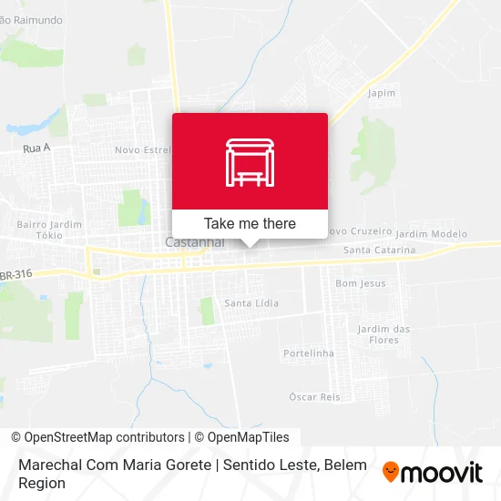 Marechal Com Maria Gorete | Sentido Leste map