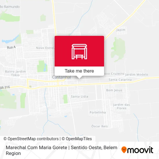 Marechal Com Maria Gorete | Sentido Oeste map