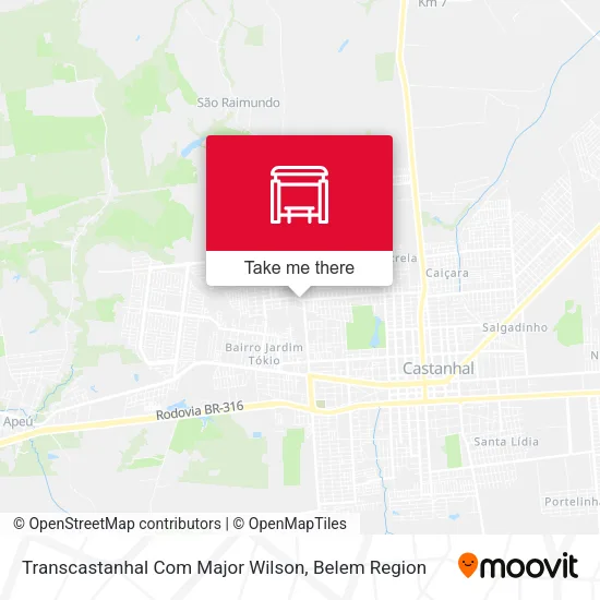 Transcastanhal Com Major Wilson map