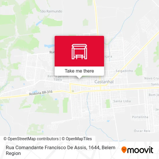 Rua Comandante Francisco De Assis, 1644 map