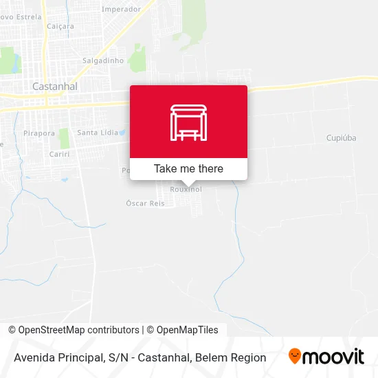 Avenida Principal, S / N - Castanhal map