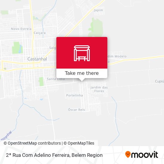2ª Rua Com Adelino Ferreira map