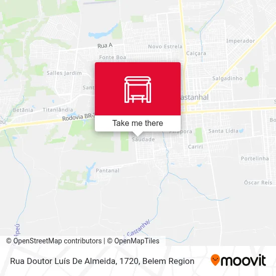 Rua Doutor Luís De Almeida, 1720 map