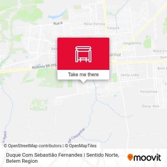 Duque Com Sebastião Fernandes | Sentido Norte map