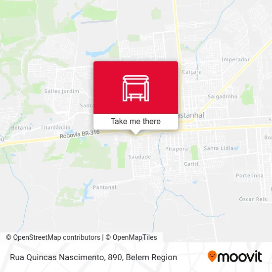 Rua Quincas Nascimento, 890 map