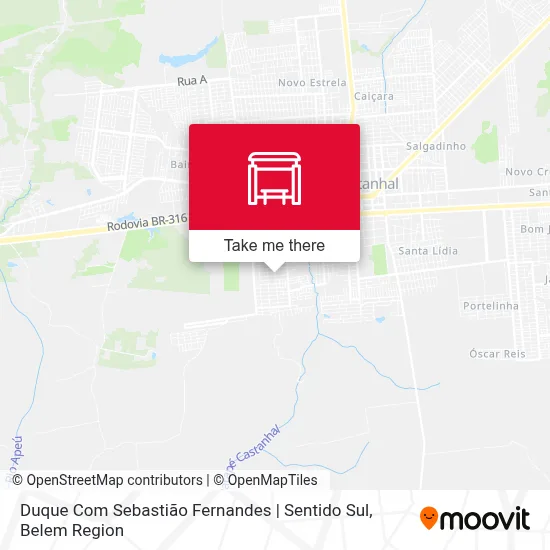 Duque Com Sebastião Fernandes | Sentido Sul map