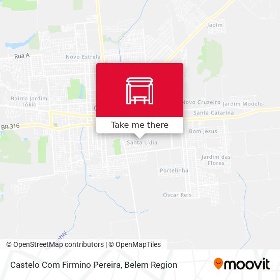 Castelo Com Firmino Pereira map