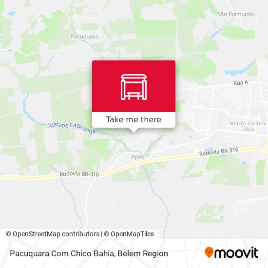 Pacuquara Com Chico Bahia map