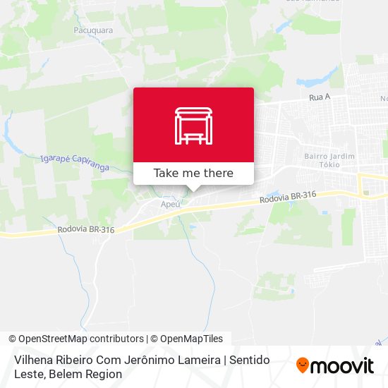 Vilhena Ribeiro Com Jerônimo Lameira | Sentido Leste map