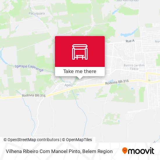 Vilhena Ribeiro Com Manoel Pinto map