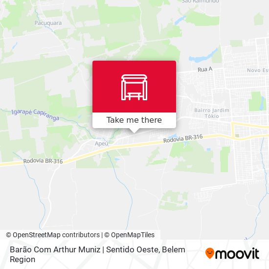 Barão Com Arthur Muniz | Sentido Oeste map